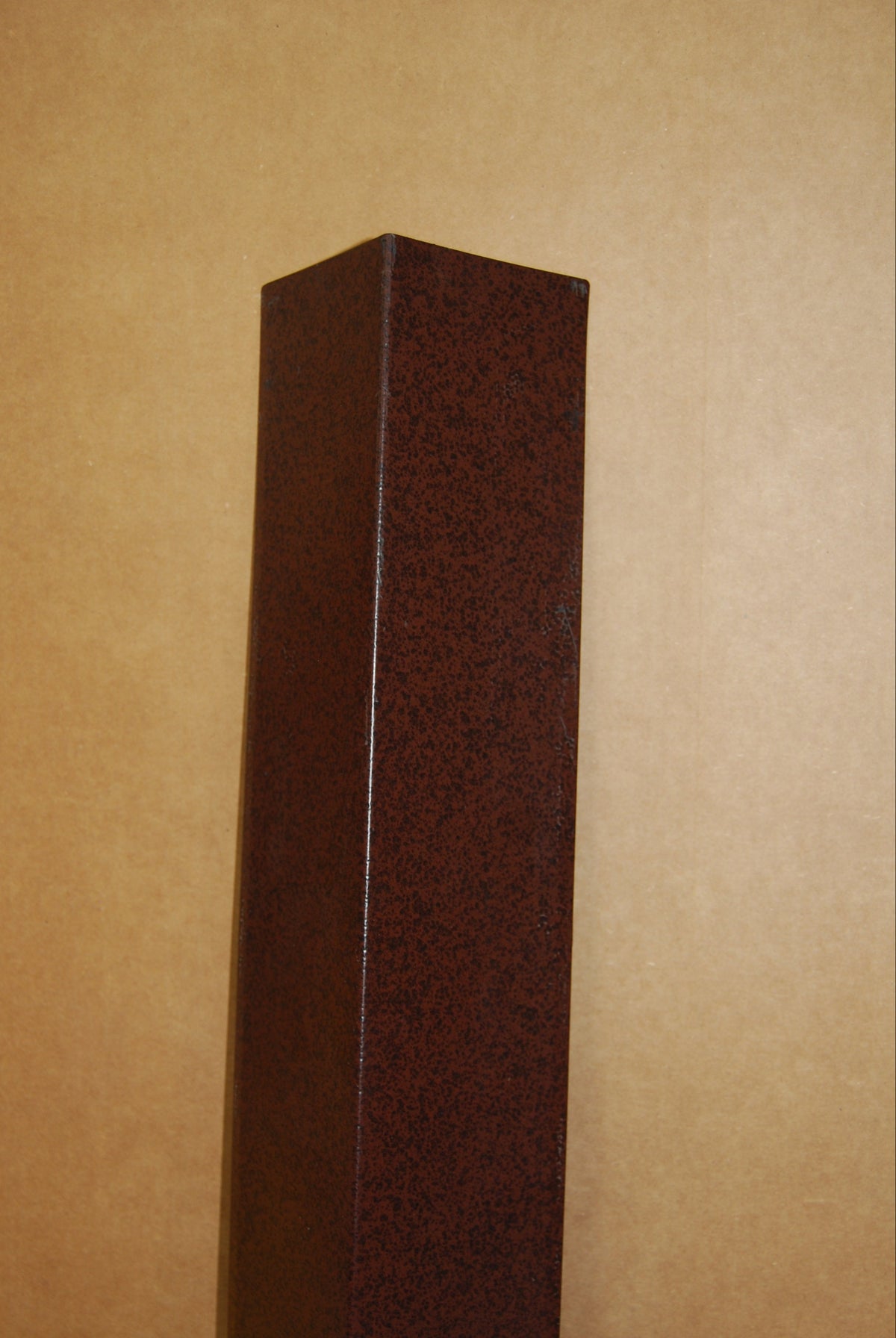 comparison photo is textured copper vs. triple bronze