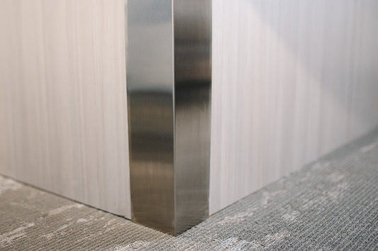 4" Standard Stainless Steel Corner Guard