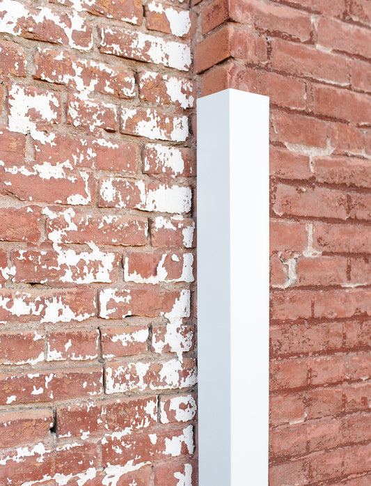 Pampano White - Powder Coated Standard 2" x 2" x 48"
